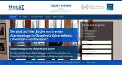 Desktop Screenshot of alarmanlagen-ohz.de